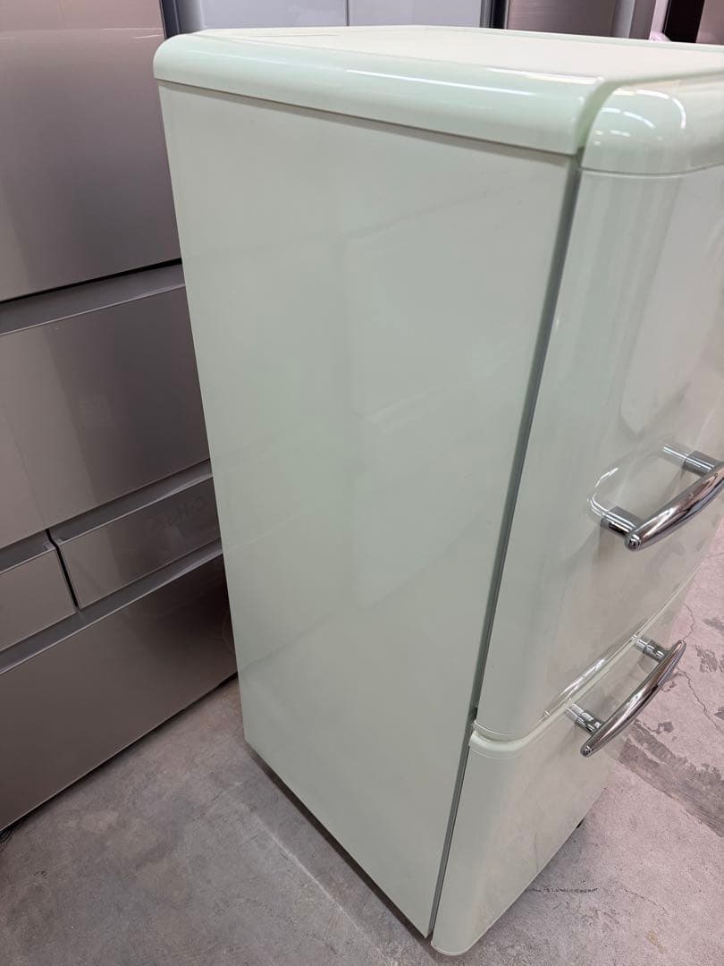 2019年式 149L eangle レトロ風 冷蔵庫 ANGRE151-A1