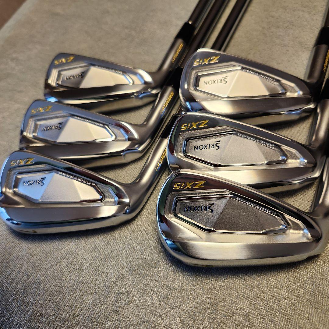 ZXi5　スリクソン　左　レフティ　6本　モーダス3 TOUR105　ゴールド