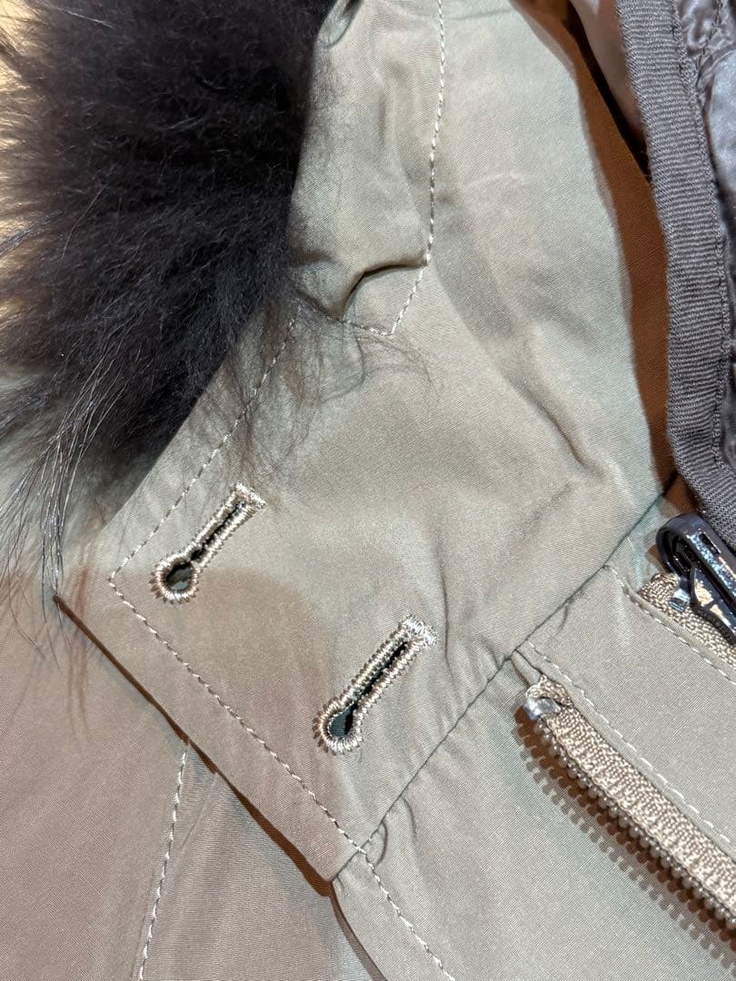 美品 23区Lモッズコート 40ライナー・ファー取り外し可 4way