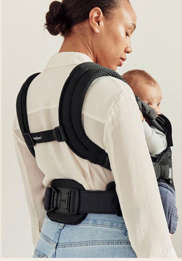 【新品•未使用•最上級モデル】 ベビービョルンブラック フルメッシュ