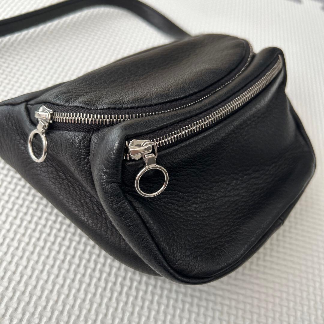 Aeta アエタ DA11 WAIST POUCH S [black]