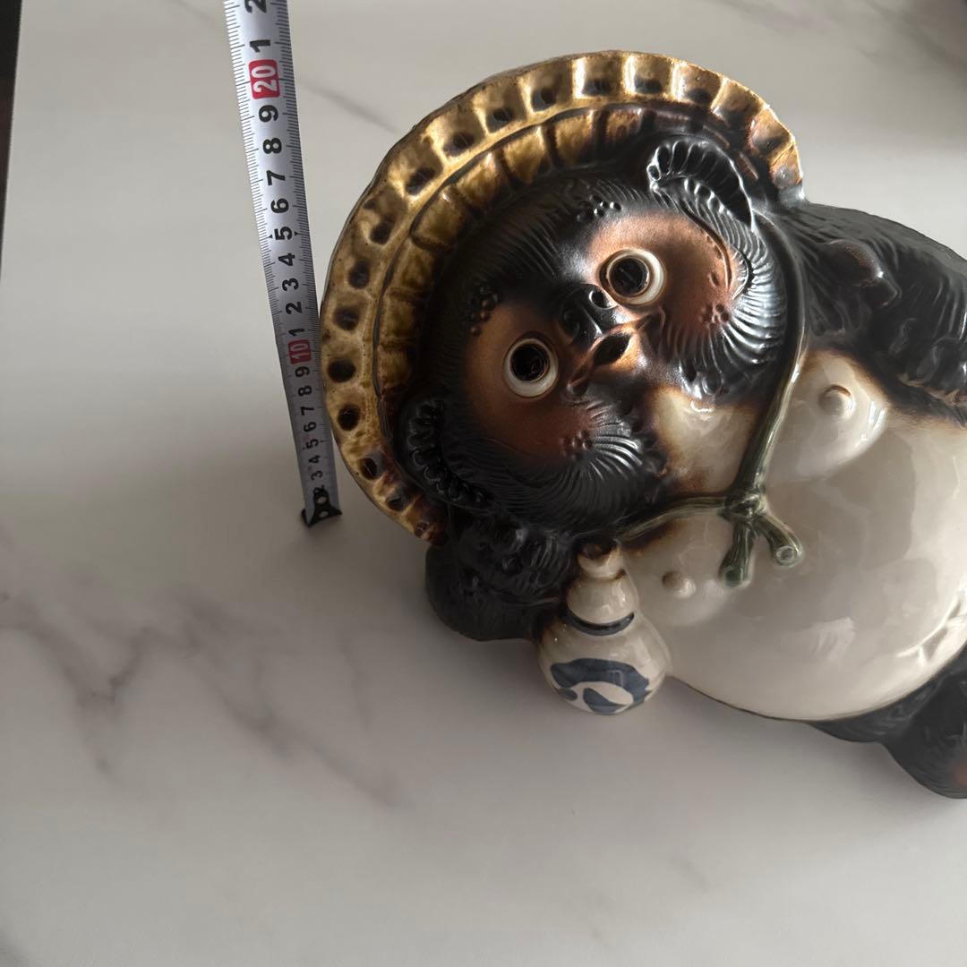 信楽焼　たぬき　大サイズ　貴重　新品