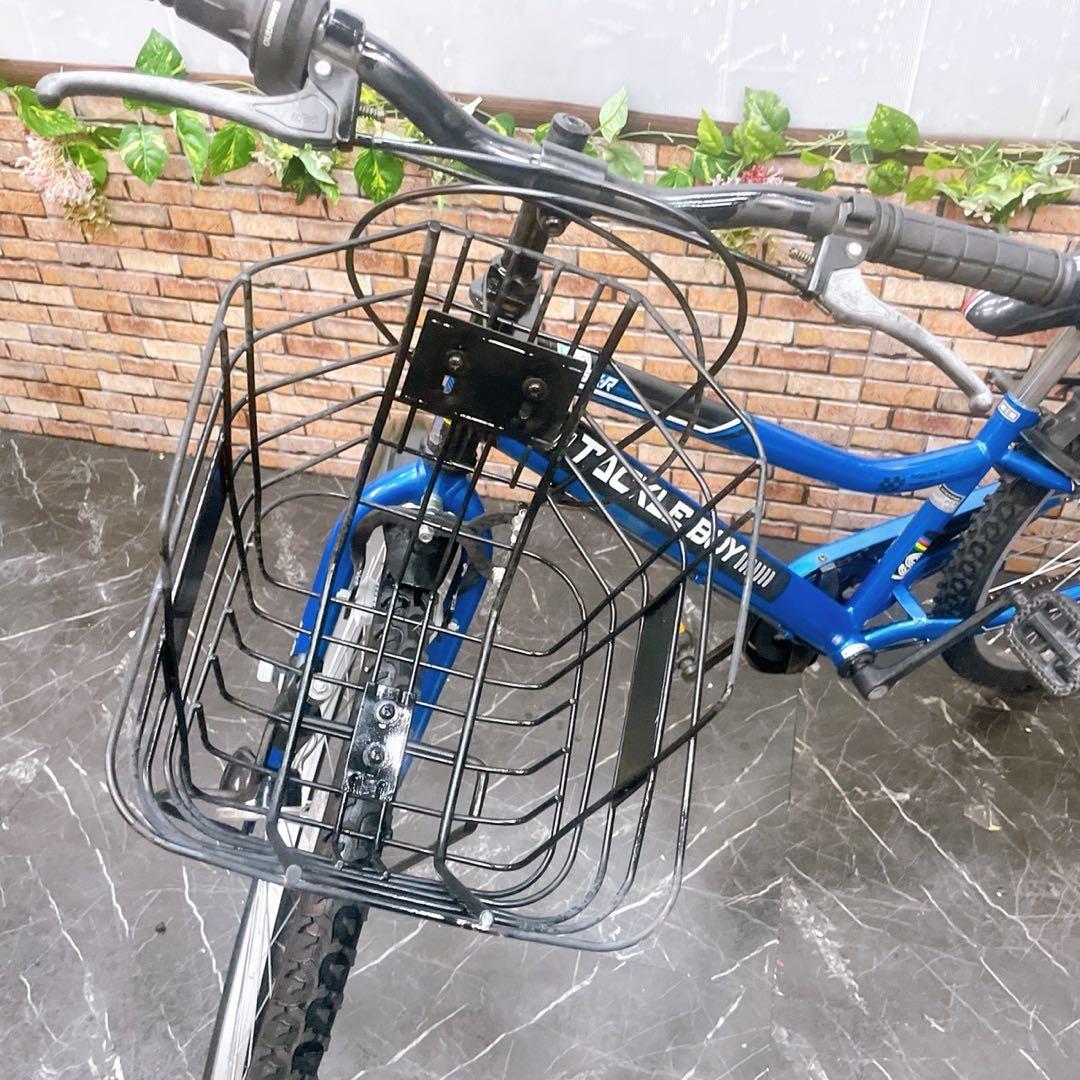 【43】子供用自転車 子供車 TACKLE BOY ブルー 26インチ