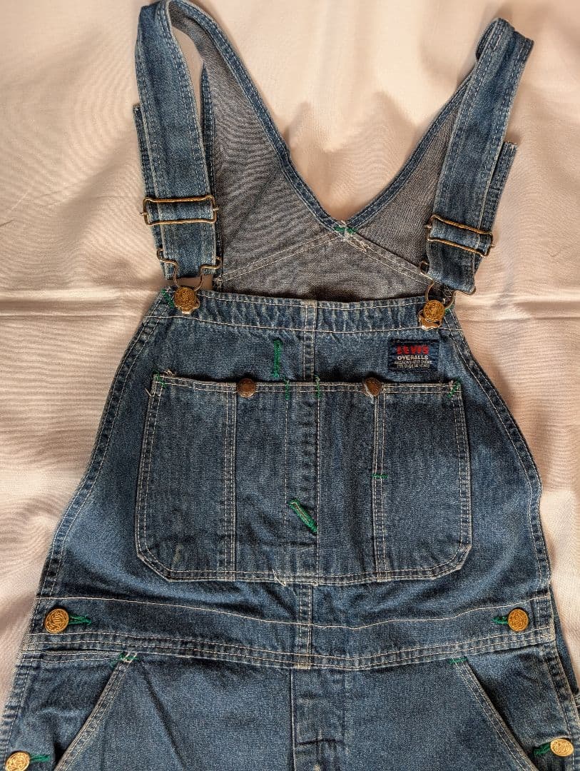 て*ん様 週末セール！希少品リーバイス ブルーデニム オーバーオール