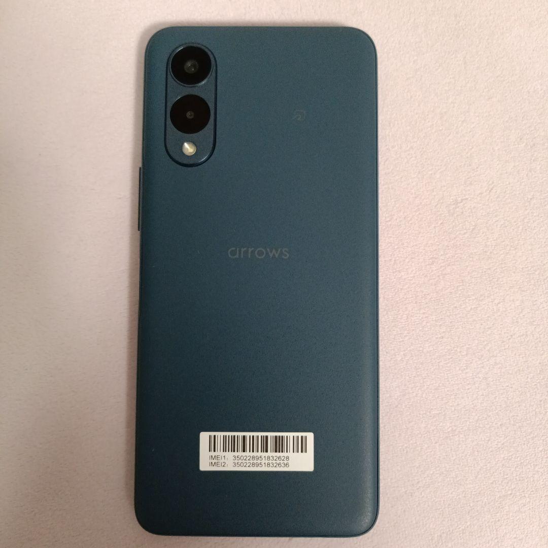 極美品☆楽天モバイル arrows We2 M07 ネイビーグリーン＋おまけ2点