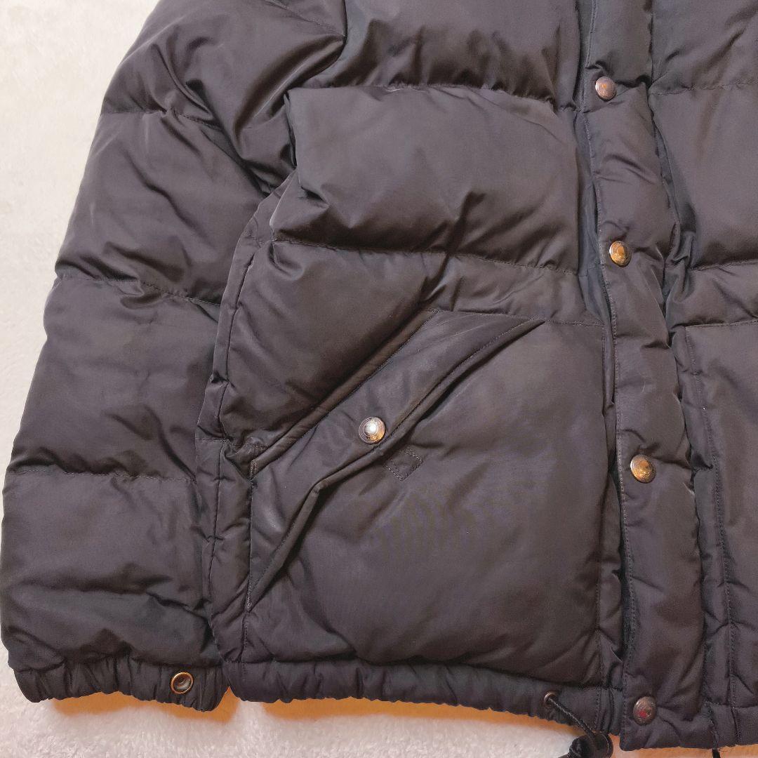 ポロラルフローレン ダウンジャケット 黒 M 刺繍ロゴ 肉厚