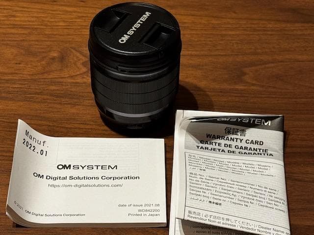 【値下げ・美品】OM SYSTEM M.ZUIKO 20mm F1.4 PRO