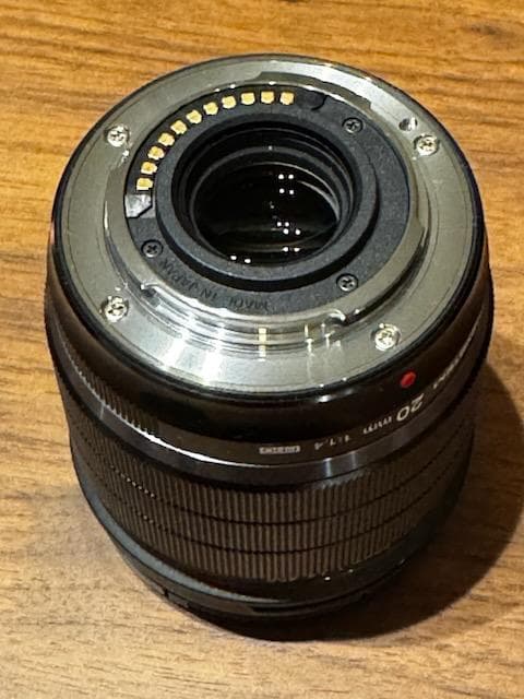 【値下げ・美品】OM SYSTEM M.ZUIKO 20mm F1.4 PRO