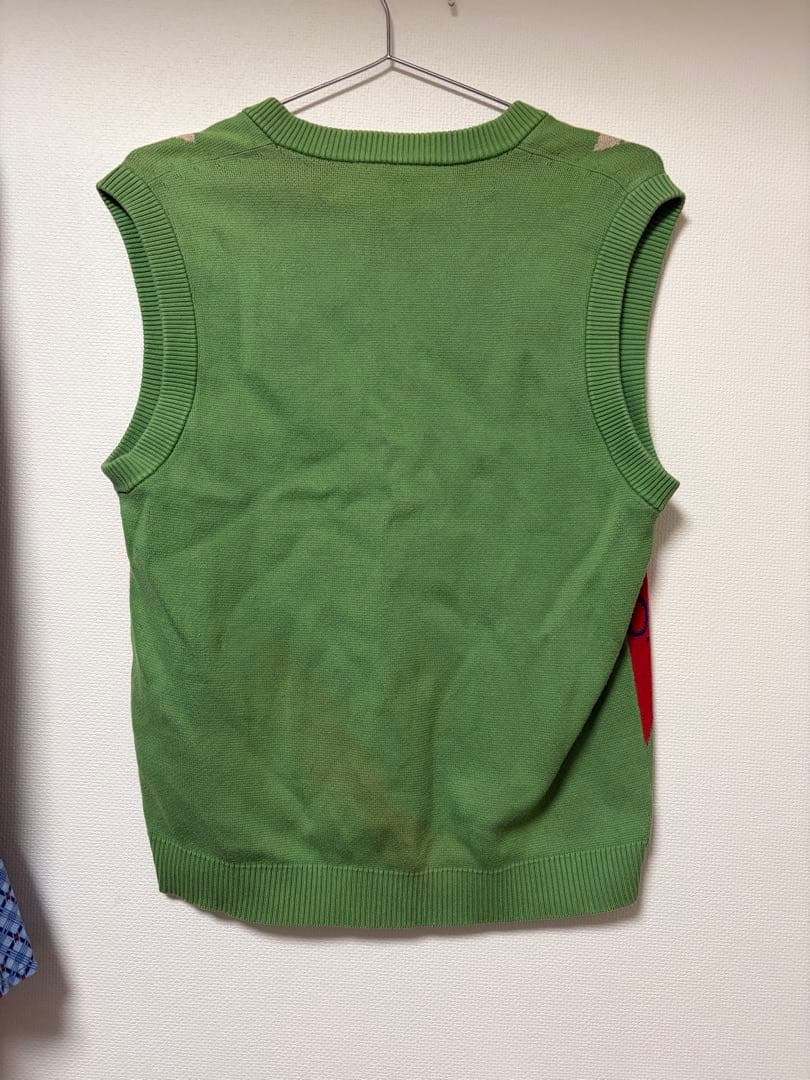 もち Gucci アーガイル柄 ベスト Mサイズ