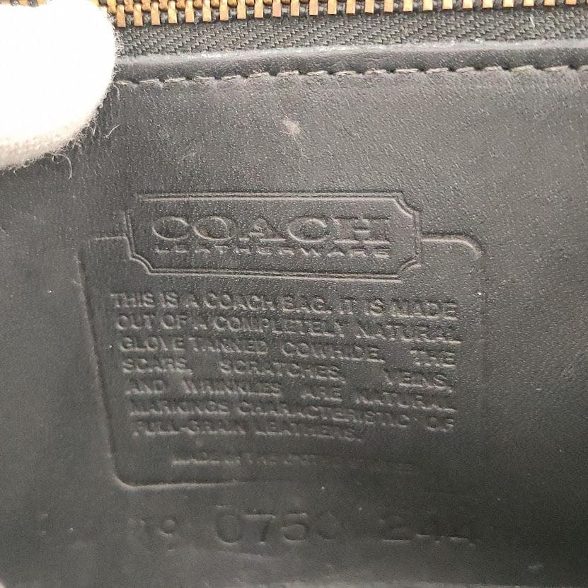 COACH オールドコーチ ショルダーバッグ レザー ターンロック 斜め掛け