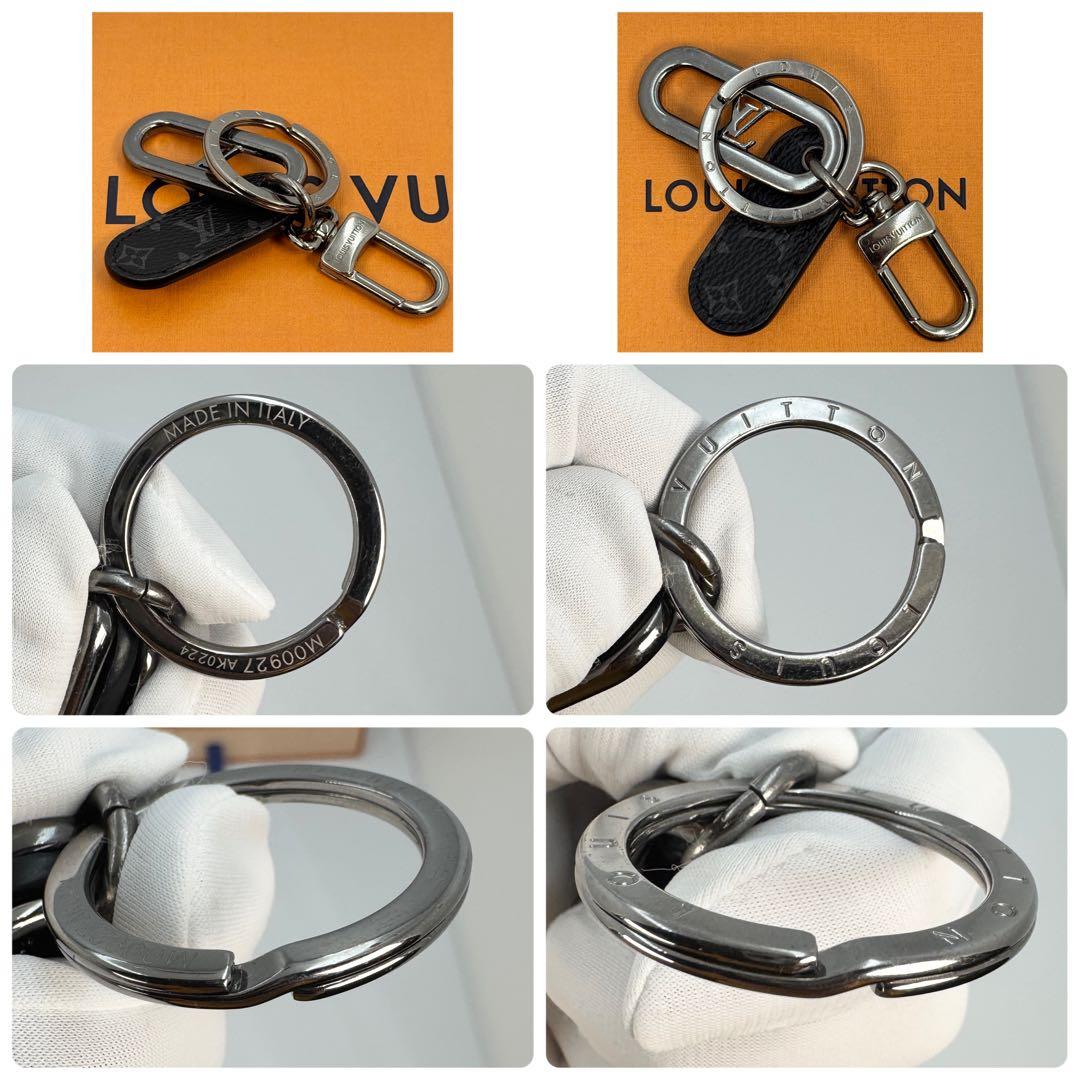 【美品】ルイヴィトン エクリプス シグネチャー チェーン キーホルダー