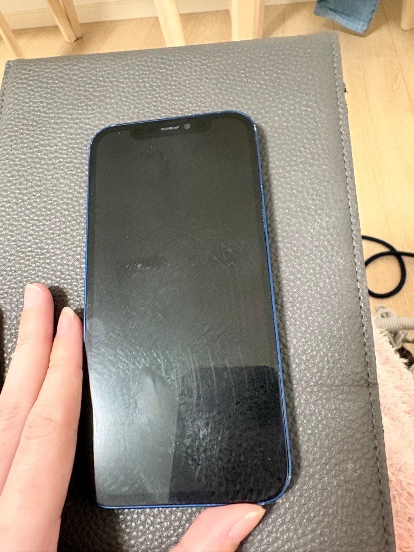 【たん】ipone12ブルー 128GB simフリー