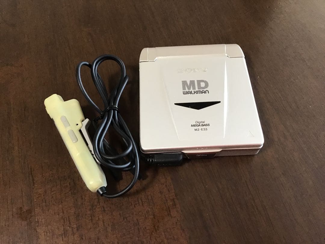 SONY MDウォークマン MZ-E33【動作確認済】made in Japan