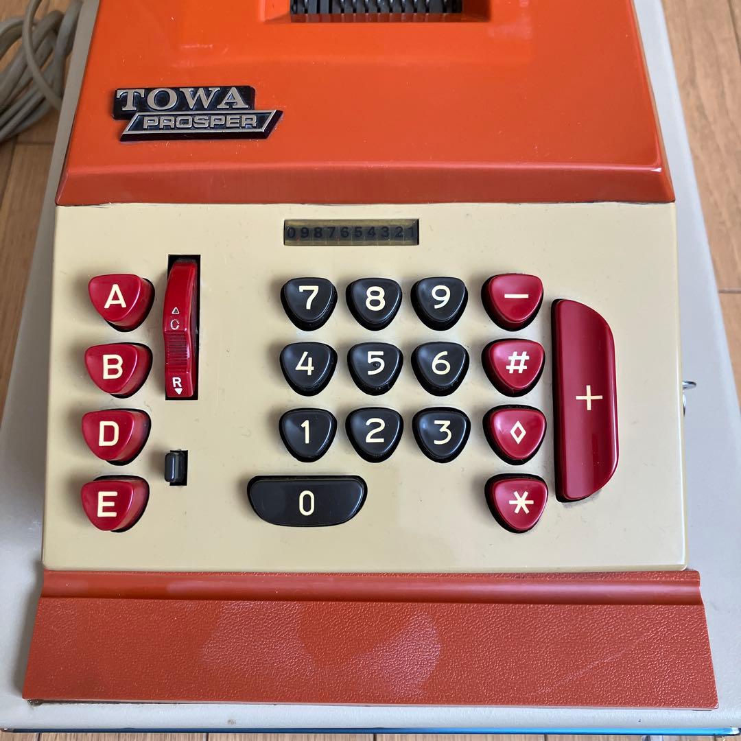 送料込みの価格に変更しました。TOWA PROSPER 東和 レジスター