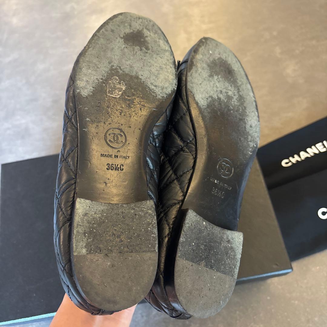 美 品　CHANELシャネル バレリーナ 36.5C（23cm）