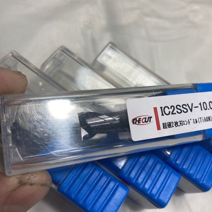 全5本エンドミル　超硬2枚刃　10パイエンドミル  5本 IC2SSV-10