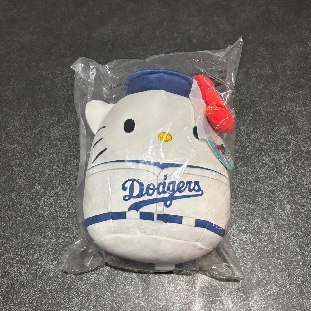 本日限定お値下げ ドジャース キティーコラボ ぬいぐるみ　おまけ付き