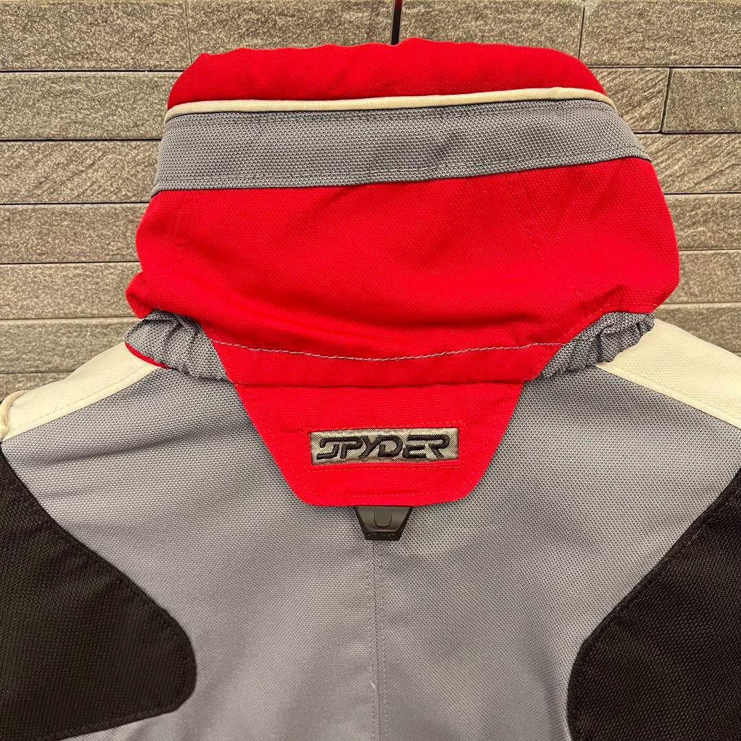 SPYDER スパイダー　メンズ　ウィンタージャケット　スノーウェア　黒×赤