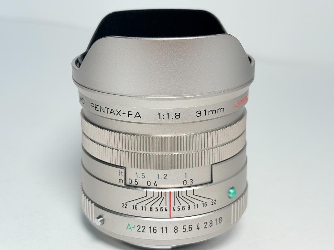 元箱付き 新品級 PENTAX-FA 31mm F1.8 AL Limited