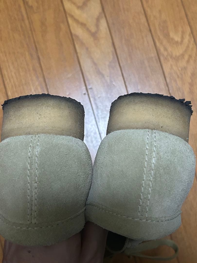 クラークス　ワラビー メープルスエード