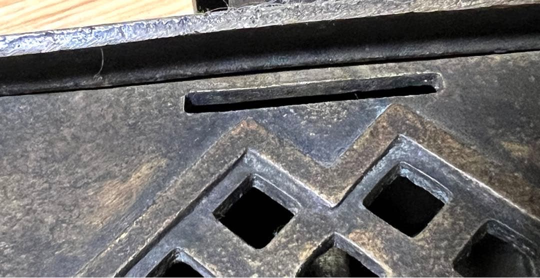 真鍮製貯金箱 1920年代 銀行ノベルティー フランス