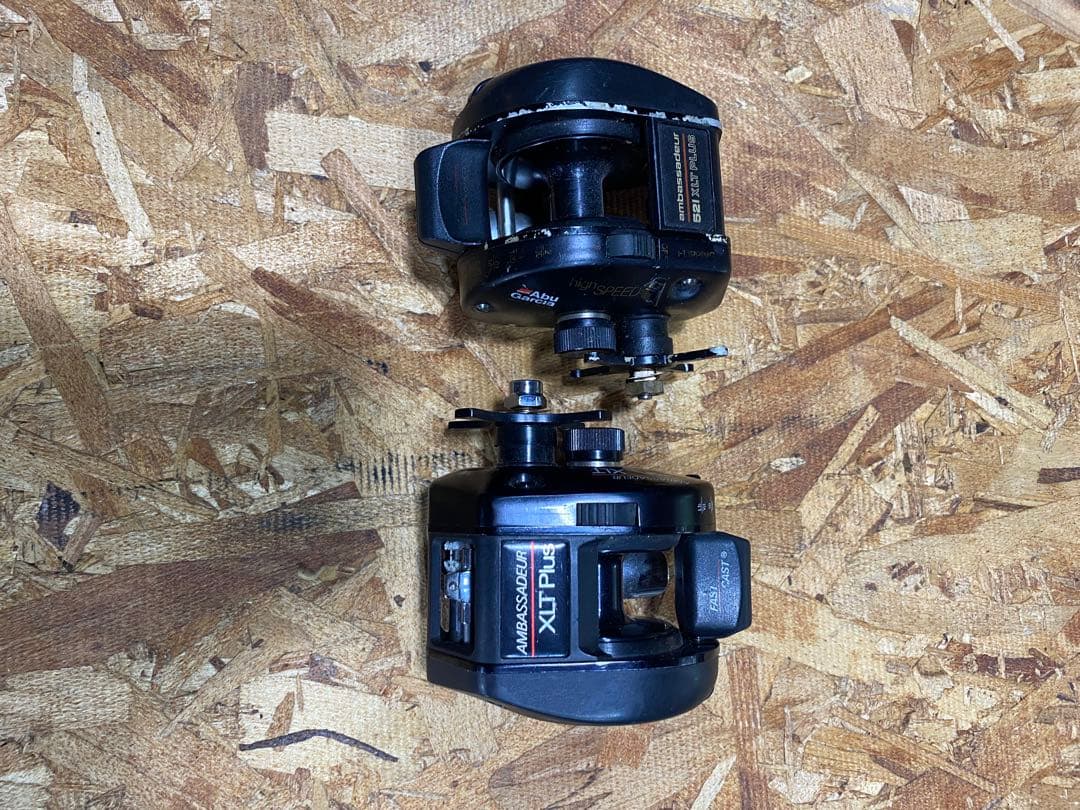 アブ　abu XLT plus 2台　アンバサダー　abugarcia