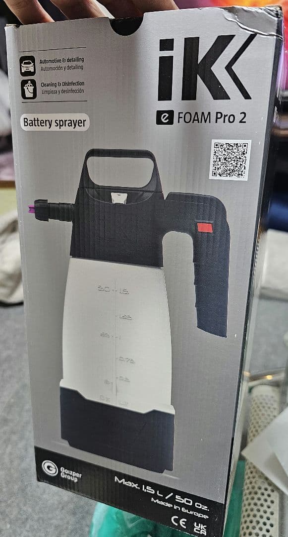 [日本正規品]新品未使用! iK e FOAM PRO 2 電動 フォームガン