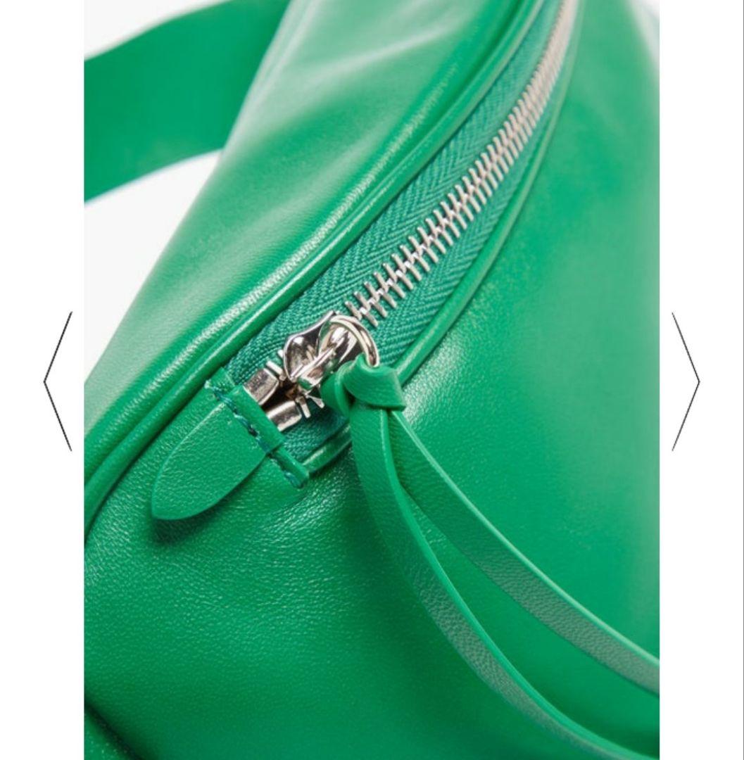 2022ss JIL SANDER ムーンベルトバッグ グリーン ボディバッグ