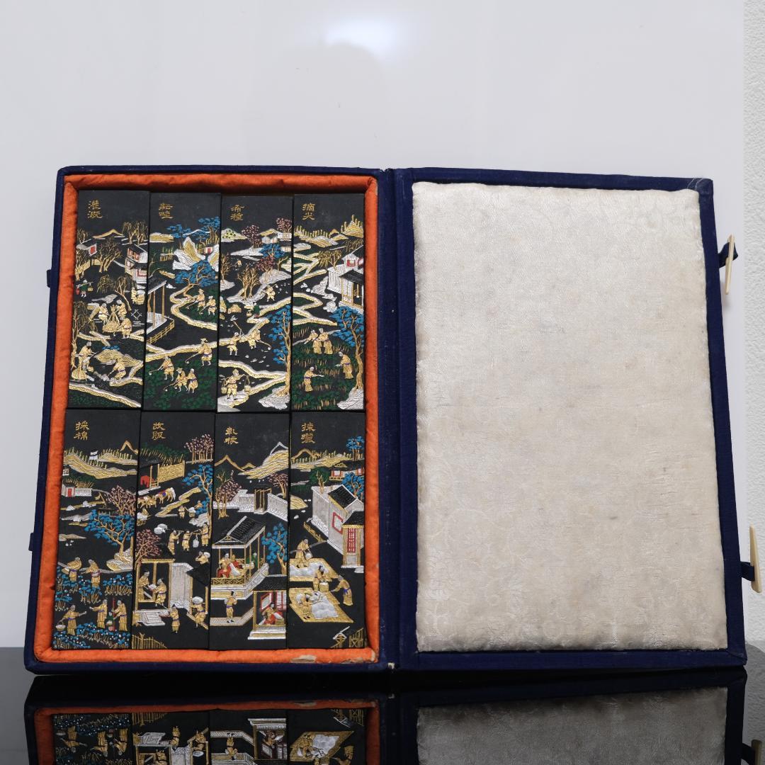 【骨董品】中国墨 仿古墨 書道 美術用品 工芸品 筆 書道用具 アート用品 画材