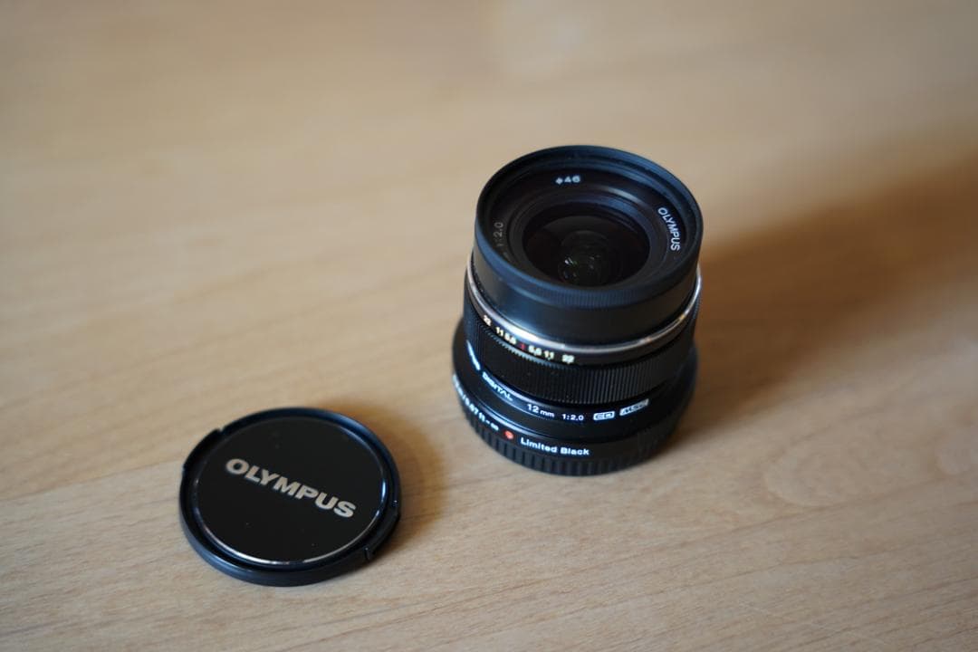 限定品 オリンパス M.ZUIKO 12mm F2.0 リミテッドブラック
