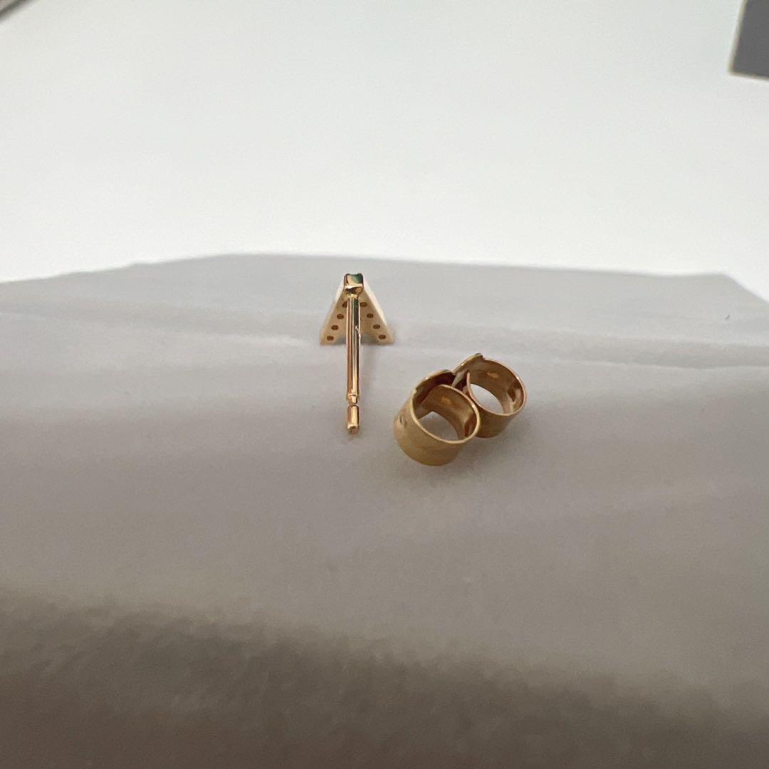 値下げ❣️ STAR JEWELRY イニシャル ピアス 「A」 片耳用ピアス