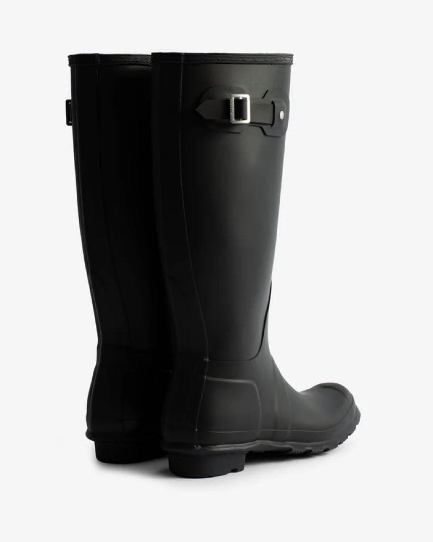 HUNTER ハンター オリジナル トール レイン ブーツ ブラック UK5