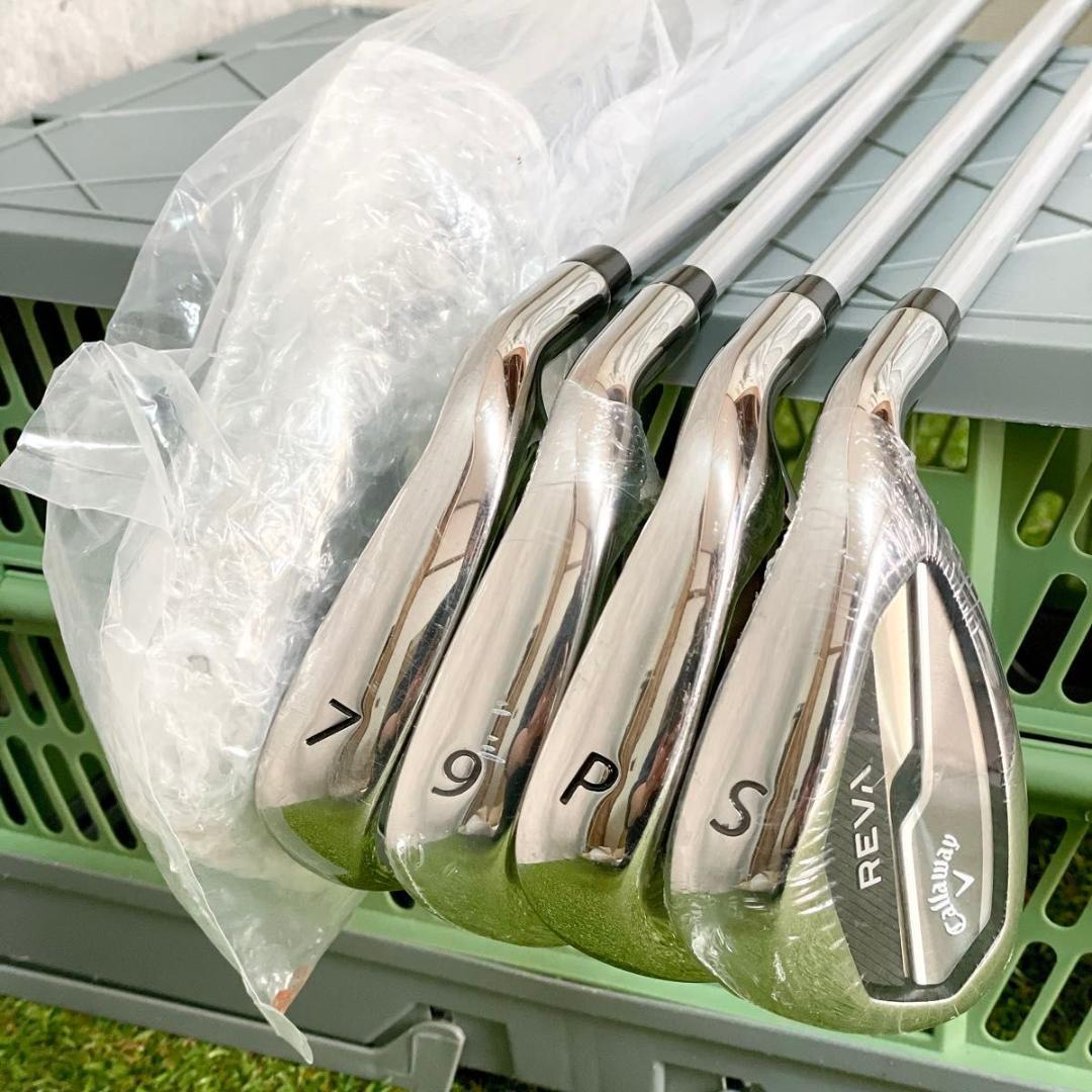 ほぼ未使用 キャロウェイ REVA レディースゴルフ9本セット 初心者 かわいい