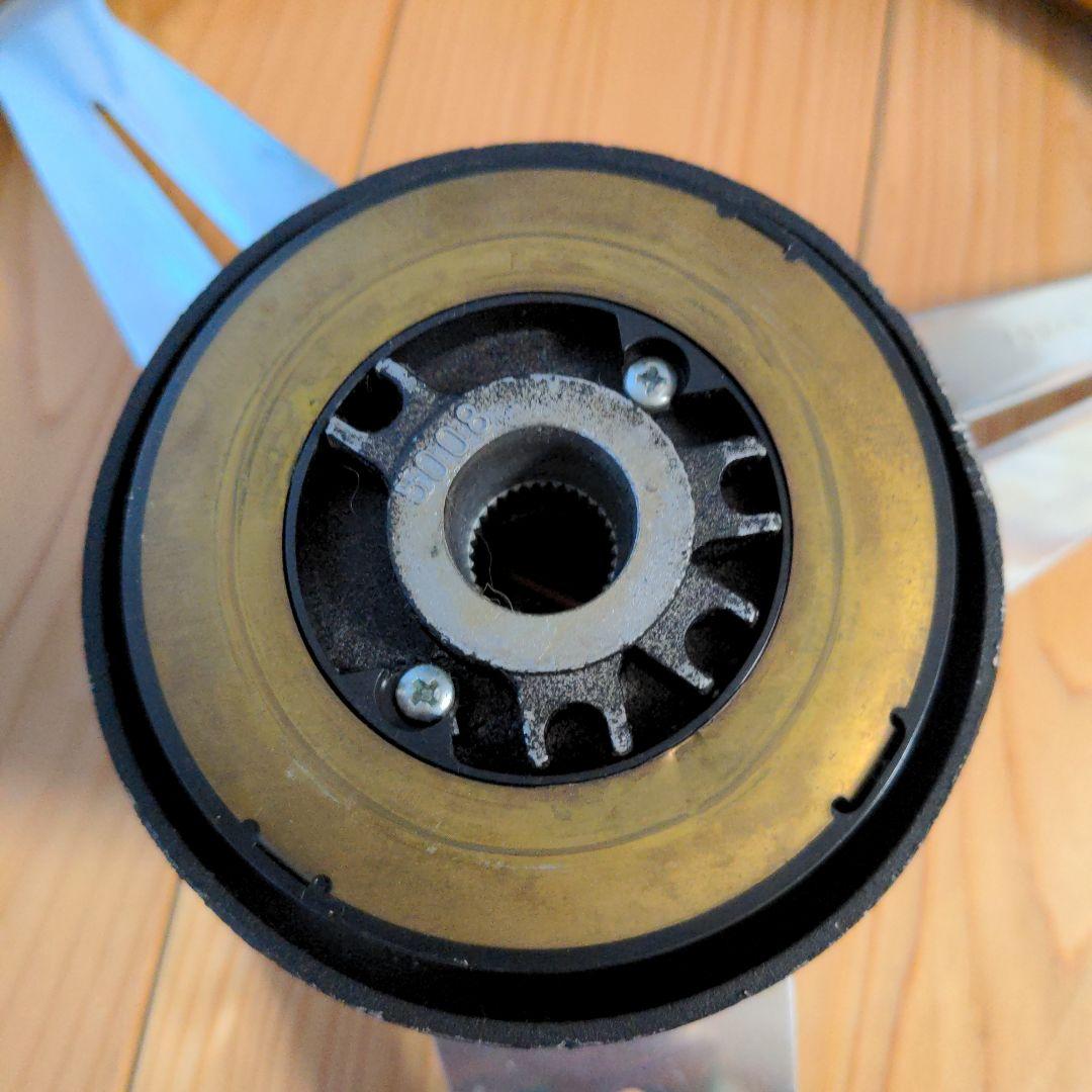 Nardi ステアリング 3本スポーク ブラウン