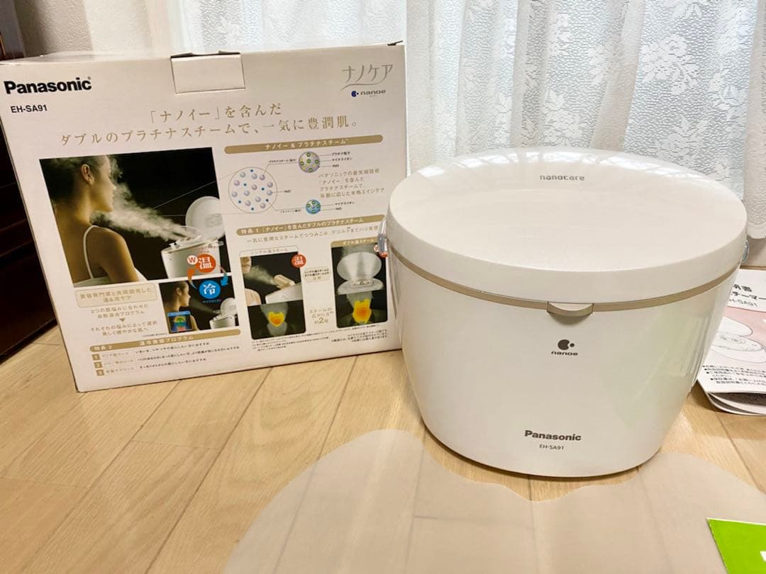 【大SALE☆】 Panasonic＊イオンスチーマー　ナノケア
