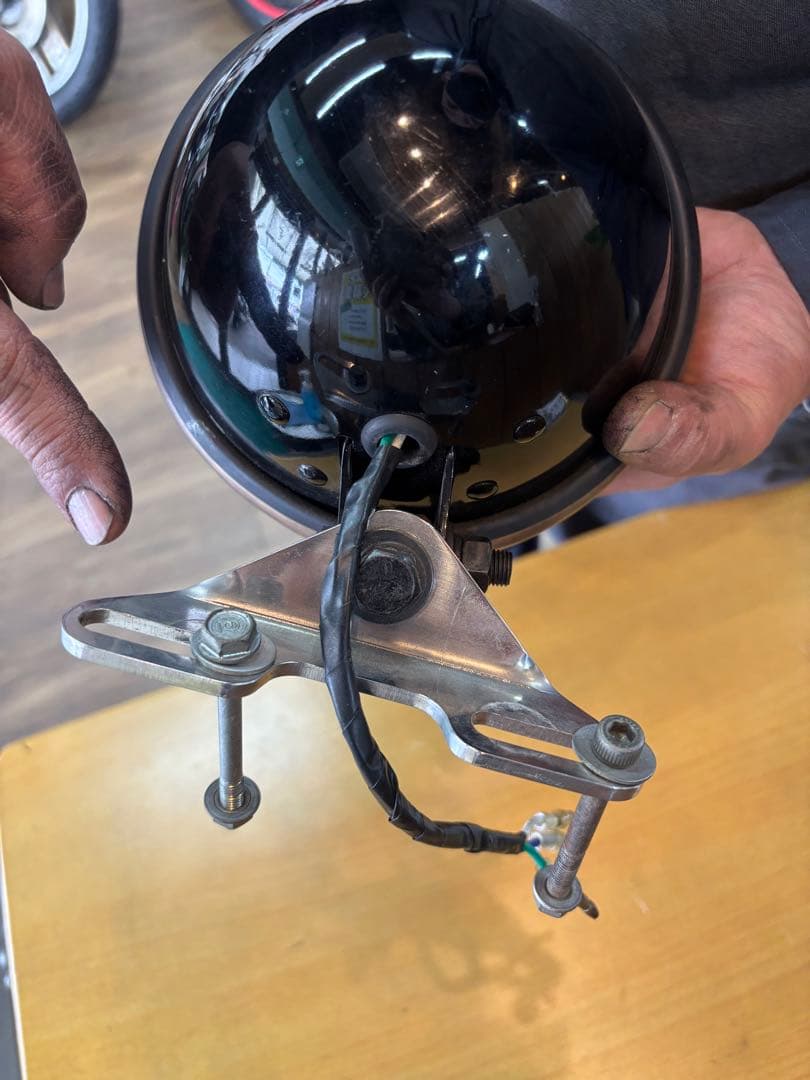 ドラッグスター400C ヴィンテージヘッドライト