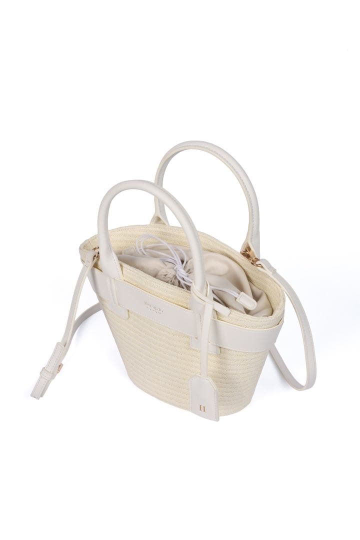 バッグ Herlipto Palma Mini Tote Bag White