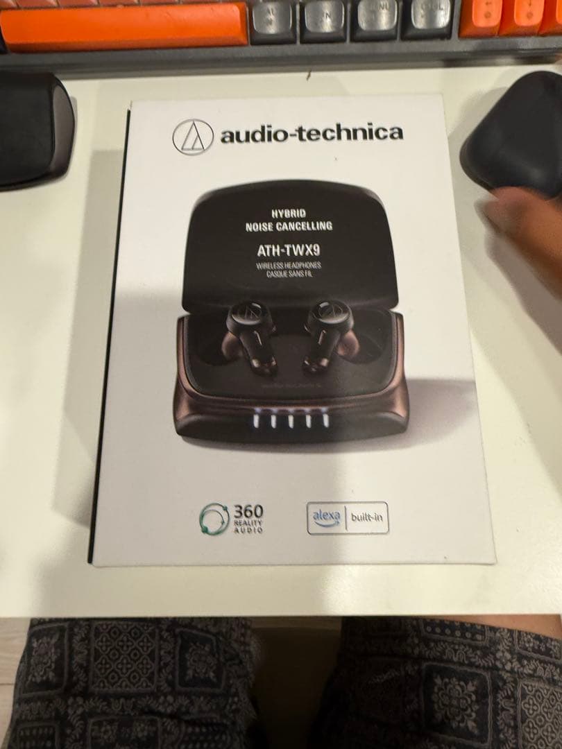 Audio-Technica ATH-TWX9 完全ワイヤレスイヤフォン