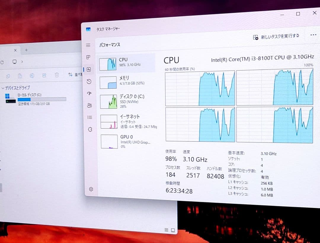 HP PRODESK 400 G4 ミニPC win11pro 訳あり