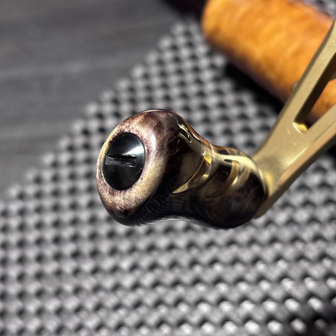 プレトリー　スタビライズドウッド & メタル　ブラック/ゴールド　値下不可