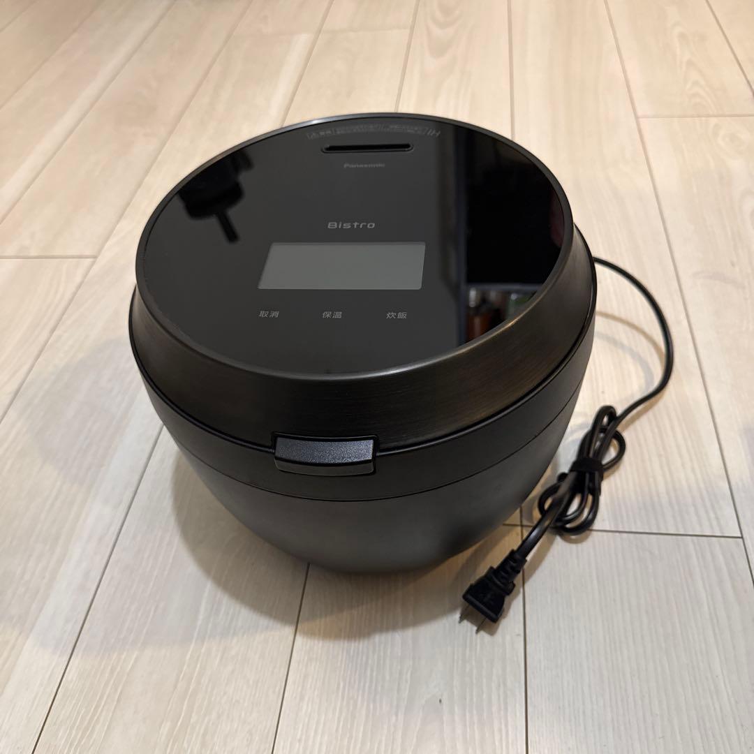 【美品】パナソニック 炊飯器 ビストロ SR-V10BA-K
