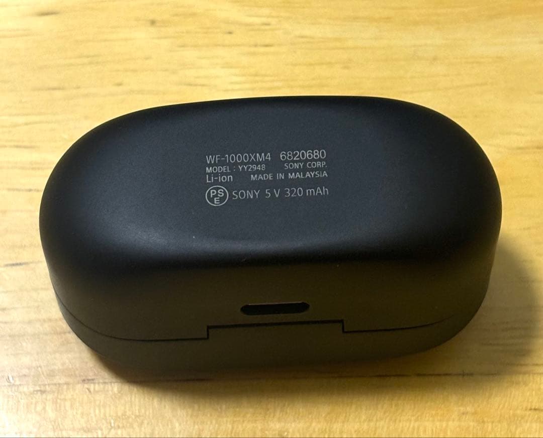 【バッテリー新品】SONY WF-1000XM4 ケース付き