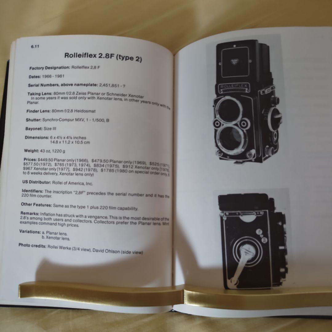 【希少本】ローライ　コレクターズ・ガイド Rollei cameras