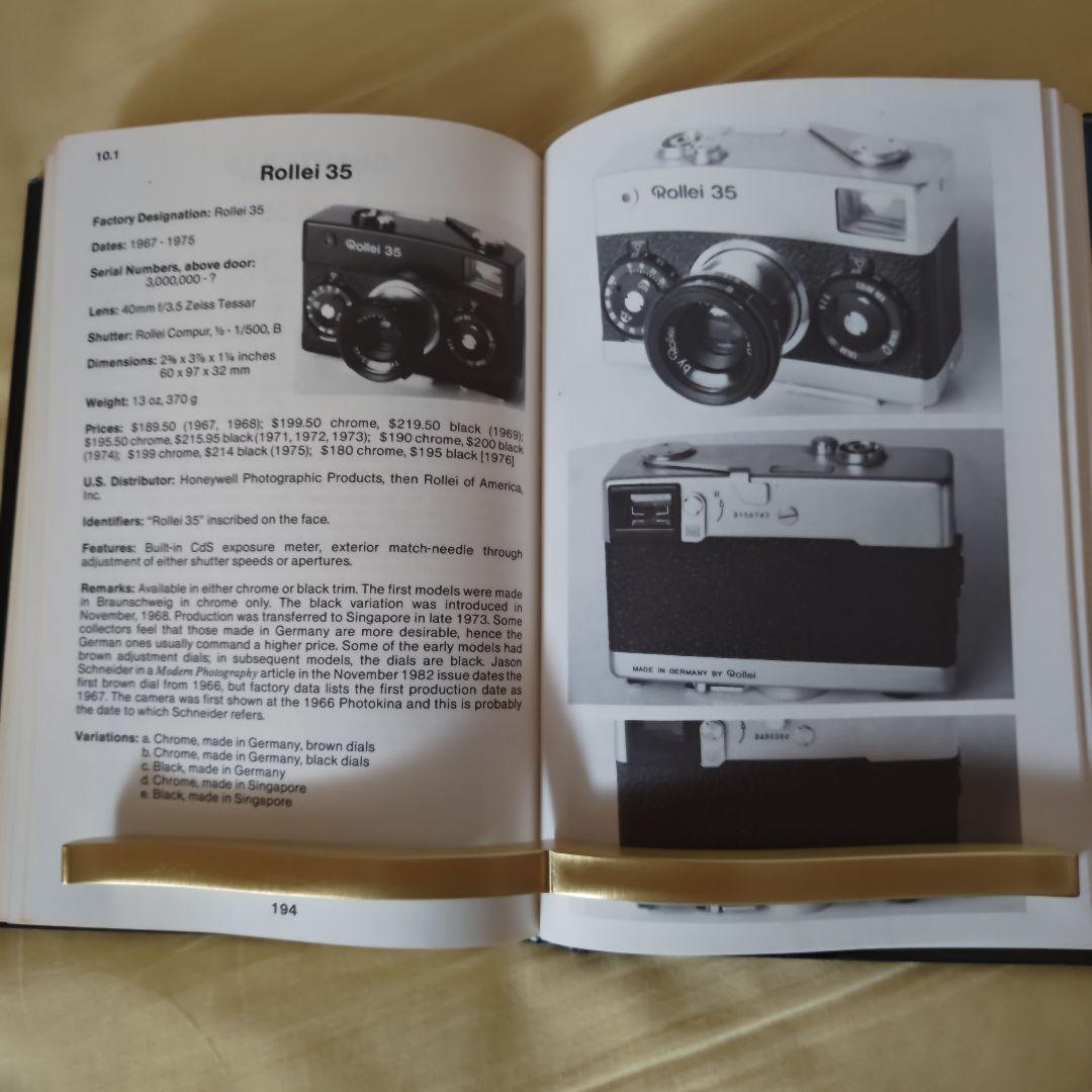 【希少本】ローライ　コレクターズ・ガイド Rollei cameras