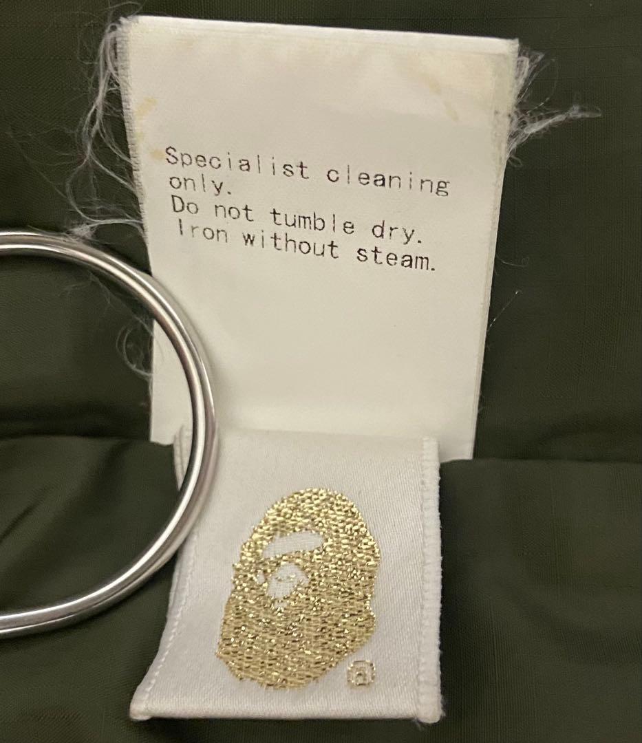 A BATHING APE ダウン ジャケット エイプ