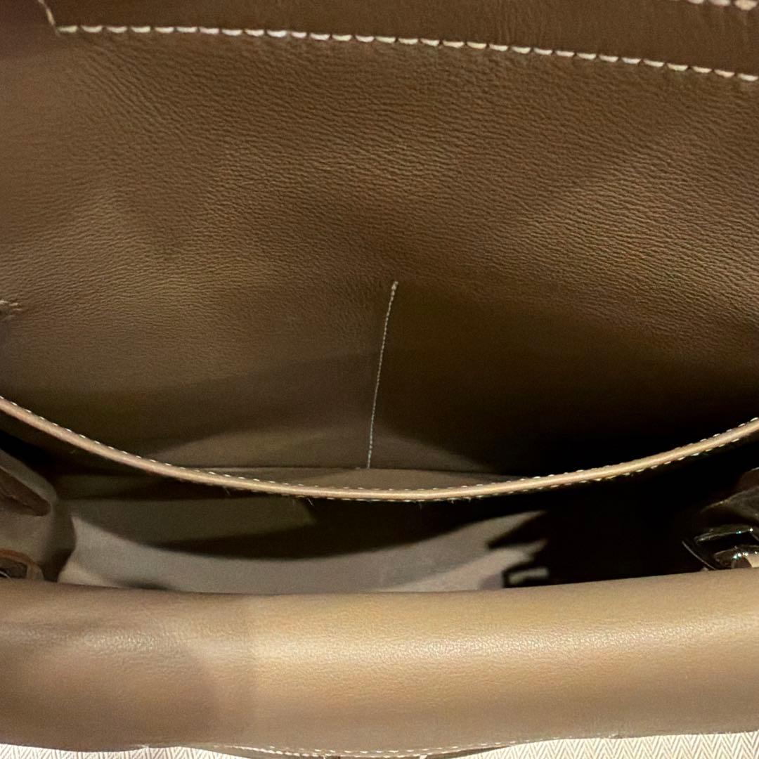 HERMES アルザンミニ エトゥープ 2025製造　Ｋ刻印