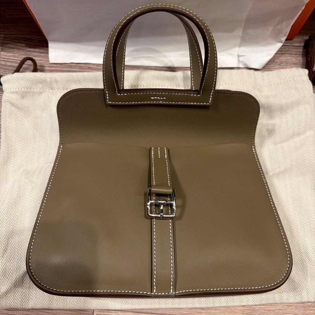 HERMES アルザンミニ エトゥープ 2025製造　Ｋ刻印