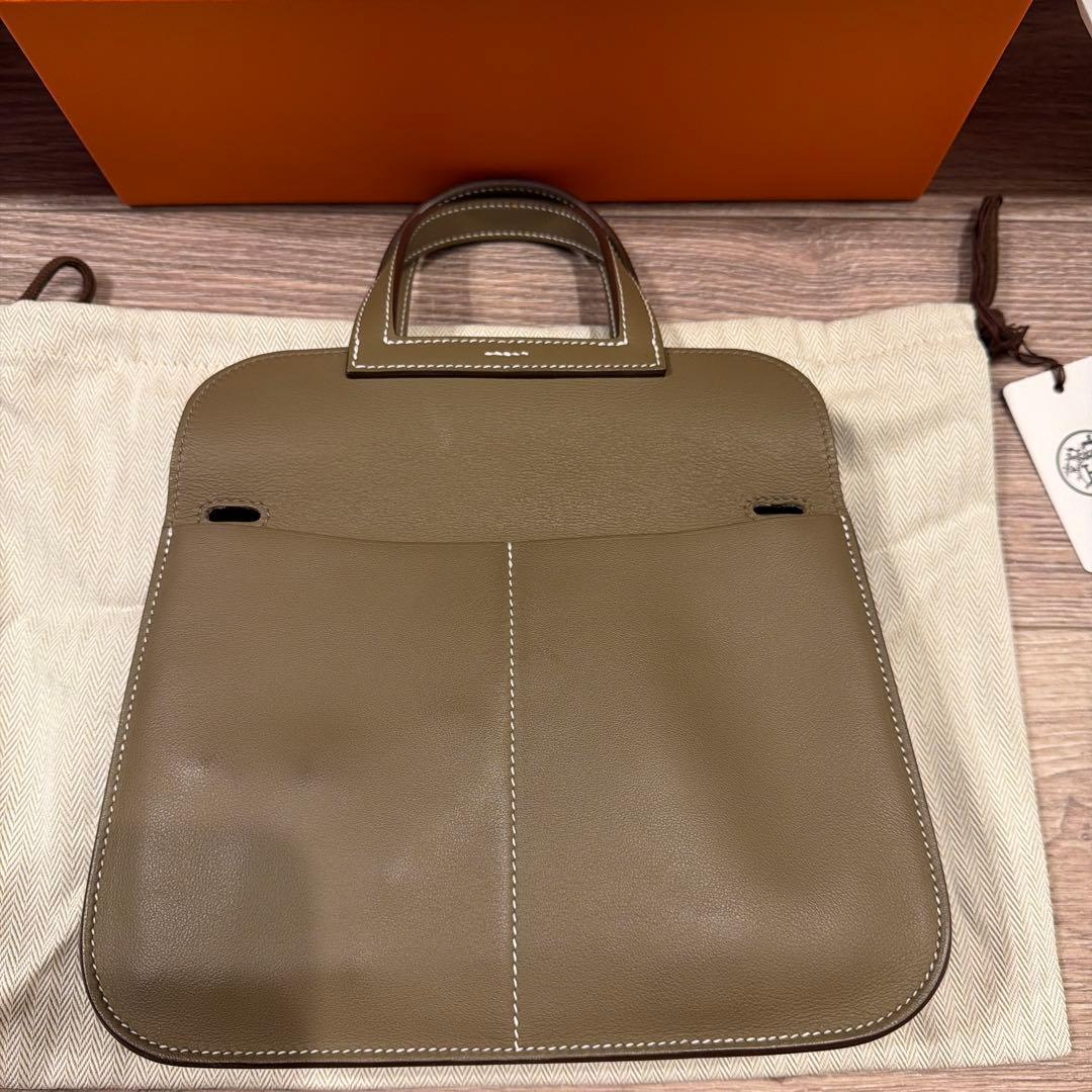 HERMES アルザンミニ エトゥープ 2025製造　Ｋ刻印