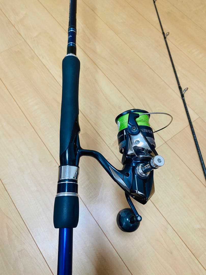 値下げ！ショアジギロッドとリールのセット（コルトスナイパーとストラディックSW）