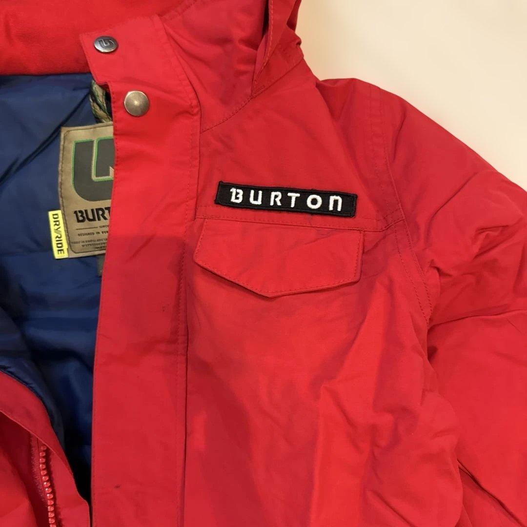 BURTON スノーボードウェアセット S 赤/黄